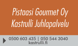 Pistaasi Gourmet Oy / Kastrulli Juhlapalvelu logo